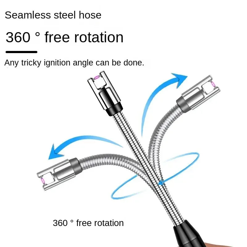 Electric Rechargeable Arc Lighter - Random Color